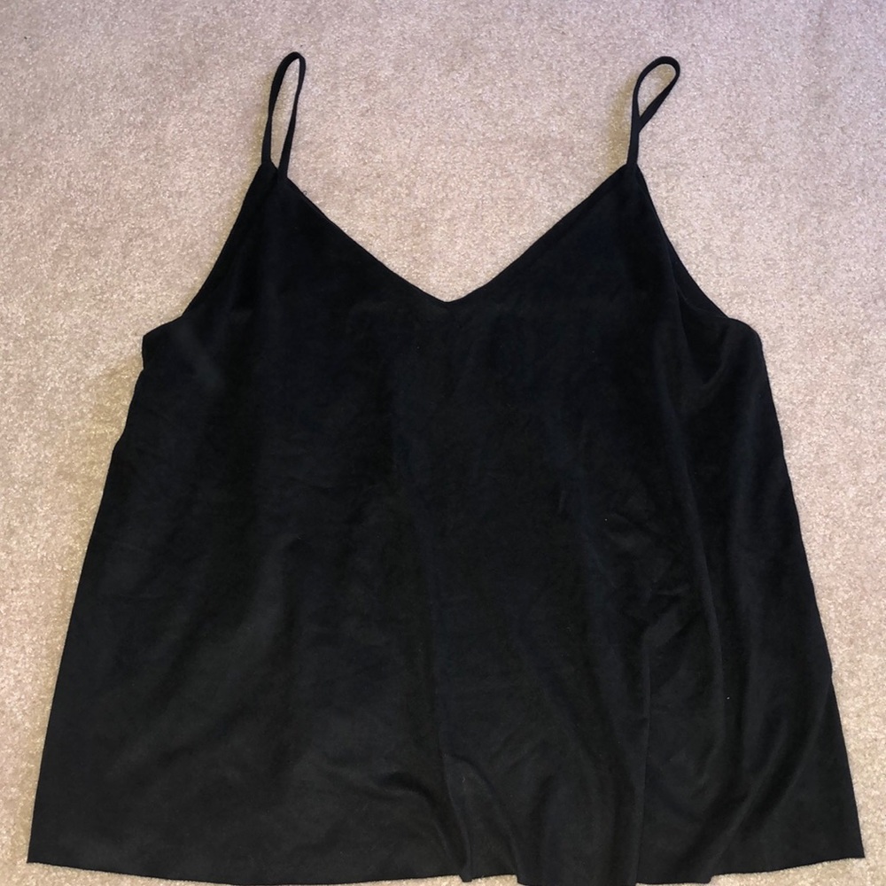 Velvet tank top